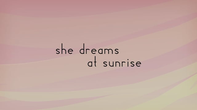 She Dreams At Sunrise