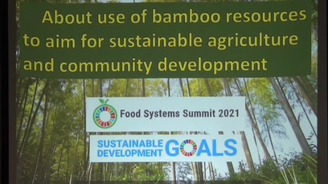 Use of bamboo resources to aim for sustainable agriculture and community development (Kumamoto prefectural Kikuchi Agricultural High School)