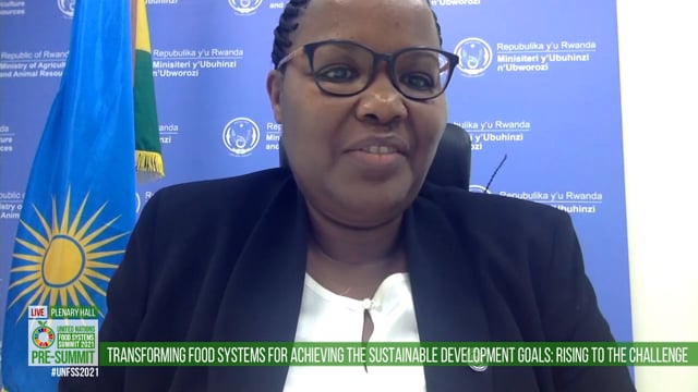 Geraldine Mukeshimana, Plenary Hall