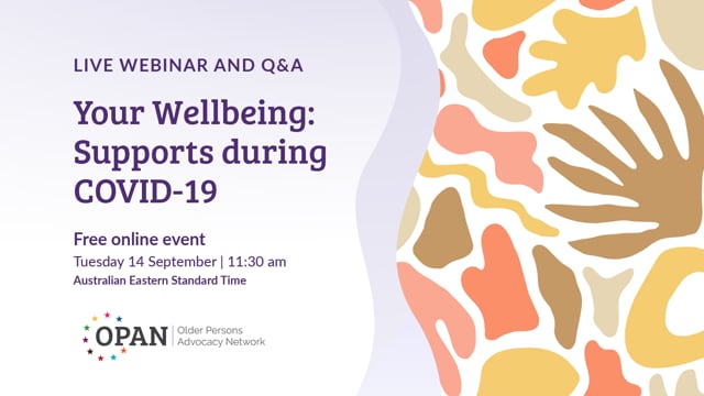 Your Wellbeing: Supports during COVID-19