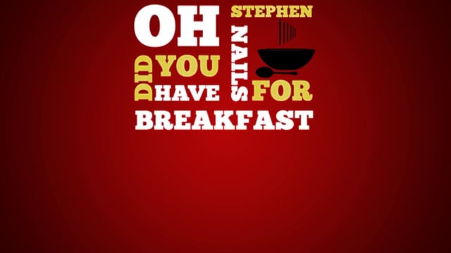 Django Unchained Kinetic Typography Animation