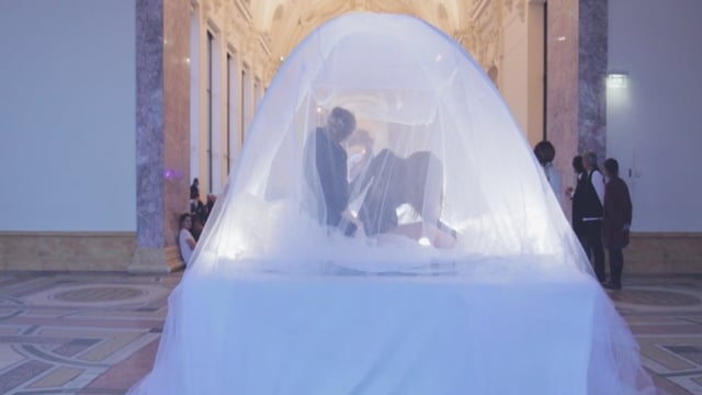 Vidéo « reflets vivants » Petit Palais
