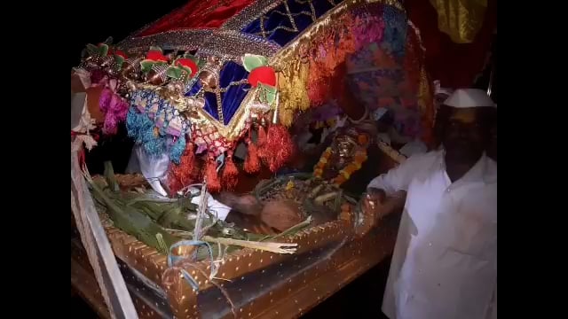 घाटनाद्रे ता कवठेमहाकाळ  येथे पालखी सोहळा