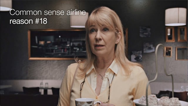 ⁣Common Sense Airline, Reason #18 - Cafeteria