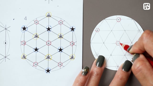 三角のお部屋を描こう