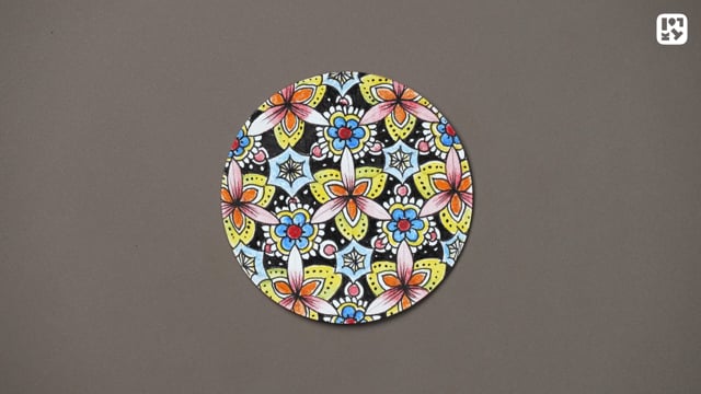 水彩色鉛筆で着彩しよう