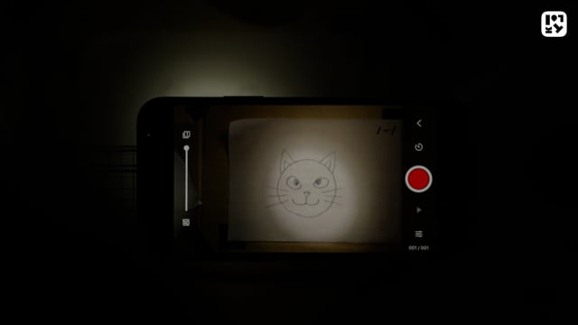 静止のアニメーション