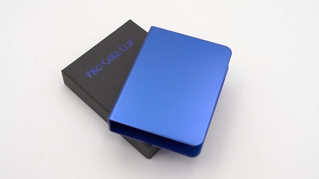 Video Pro Card Clip - Blue