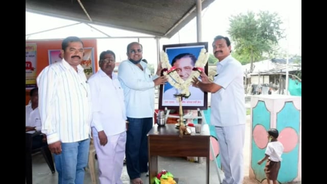 ग दि माडगूळकर यांच्या 44 व्या स्मृतिदिनानिमित्त माडगुळे येथे अभिवादन #gdmadgulkar