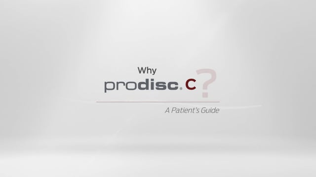 Video thumbnail: Why prodisc C?