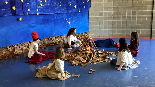 Pessebre vivent de 3r B