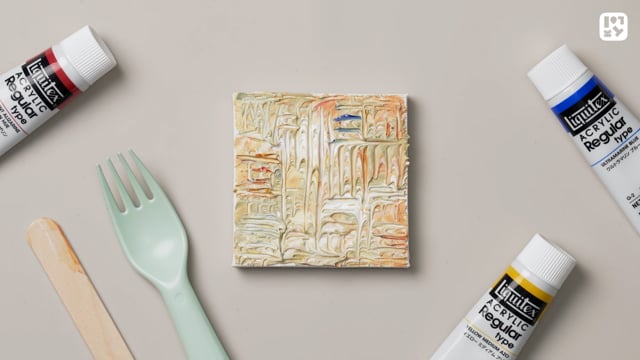 フォークで描こう