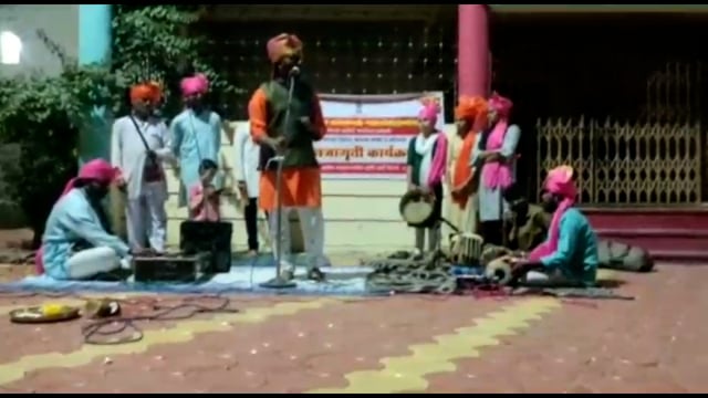 साठे नगर येथील विठ्ठल मंदिरामध्ये शासनाच्या योजनांचा प्रचार प्रसार जनजागृती कार्यक्रम