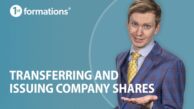 Transferring and issuing company shares