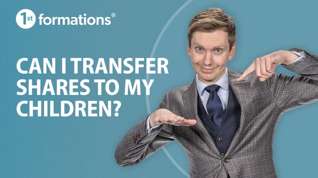 Can I transfer shares to my children?