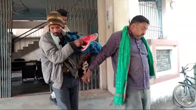 नूरसराय थाना क्षेत्र के मेयार गांव के पास से अवैध बालू लोड ट्रक के साथ दो गिरफ्तार