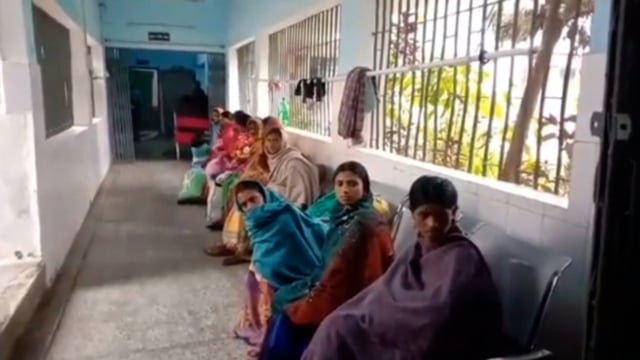 शिविर में 13 महिलाओं का किया गया बंध्याकरण ऑपरेशन।