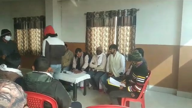 दया प्रकाश सिन्हा के विरोध में शेखपुरा में बैठक संपन्न :- शेखपुरा