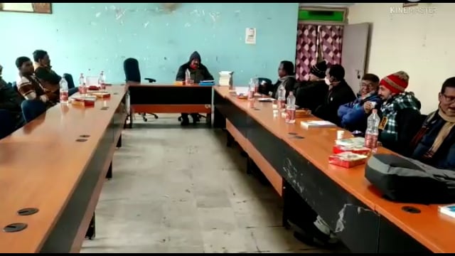 स्वास्थ्य विभाग का प्रेस कॉन्फ्रेंस शेखपुरा