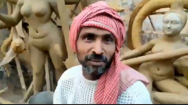 मूर्तिकारों पर महामारी की मार, जिंदगी हुई बदरंग

