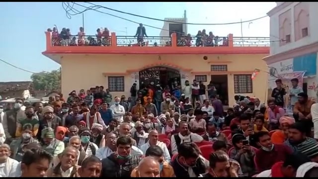 राजनैतिक पार्टी मे उड़ाई गई कोरोना गाइड लाइन की धज्जिया, भजापा प्रदेश अध्यक्ष रहे मौजूद 