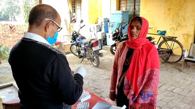 प्राथमिक स्वास्थ्य केंद्र बिंद में 70 लोगों का कोरोना जांच, प्रभारी ने दी जानकारी