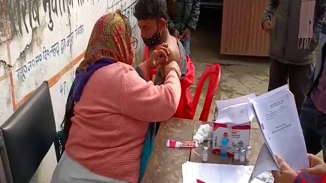 हिलसा प्रखंड क्षेत्र में 280 लोगो को लगाया गया कोविड-19 का टिका