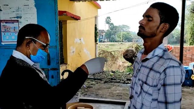 बिंद पीएचसी में 68 लोगों का किया गया कोरोना संक्रमण की जांच, प्रभारी ने दी जानकारी