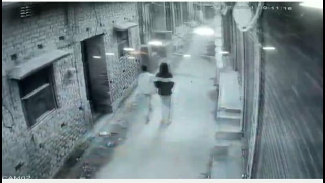 नगर पंचायत में नल की हुई चोरी सीसीटीवी कैद