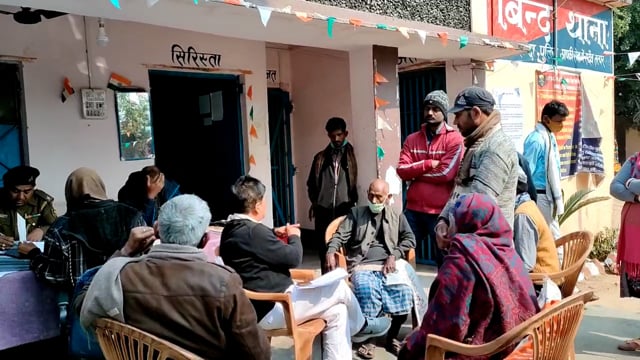 बिंद थाना में अंचलाधिकारी के नेतृत्व में लगाया गया जनता दरबार, जमीन संबंधी मामलों पर हुई सुनवाई
