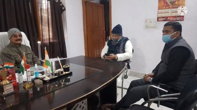 उजियारपुर विधायक ने किया आरआरबी कॉलेज का निरीक्षण