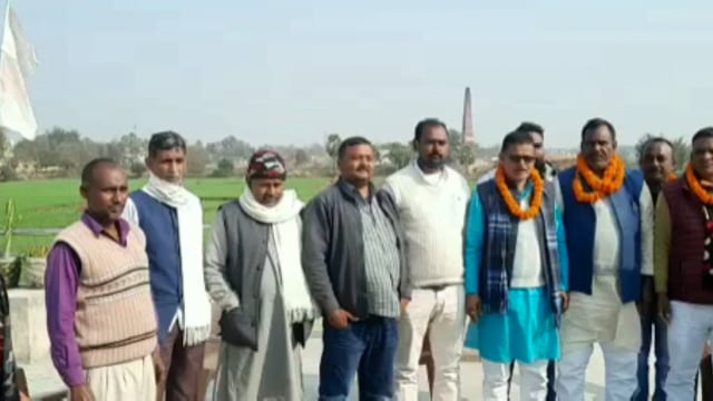 फतेहपुर मुखिया संघ के प्रखंड अध्यक्ष बने अमरेनद्र कुमार राय उर्फ दरोगी यादव। 