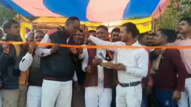 धरहारा कला में साप्ताहिक हाट बाजार का उद्घाटन, प्रत्येक रविवार को लगेगा हाट बाजार।