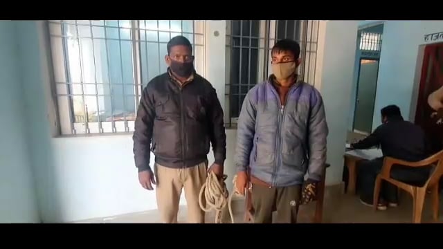 अमरपुर में तीन वोतल विदेशी शराब के साथ तस्कर गिरफ्तार  