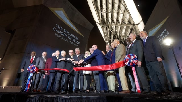 The National WWII Museum Canopy Dedication Ceremony