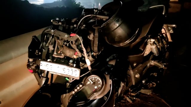 बिंद में अज्ञात वाहन ने मोटरसाइकिल सवार को मारी टक्कर हालत गंभीर