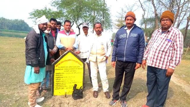 हसनगंज के पदमपुर श्मशान घाट सड़क में 64 हजार 350 रुपए लागत राशि से मिट्टी कार्य का हुआ शुभारंभ