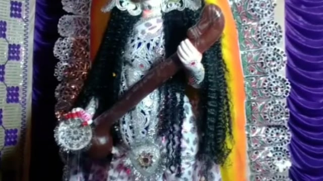 फतेहपुर में धूमधाम से मनाया गया सरस्वती पूजा। 