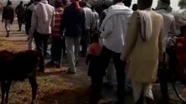 अखंड कीर्तन को लेकर कलश यात्रा का आयोजन।