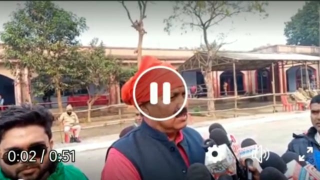 बलरामपुर उतरौला विधानसभा से कांग्रेस प्रत्याशी धिरेन्द्र प्रताप सिंह धीरू ने विपक्ष पर जमकर साधा निशाना