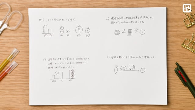 グラレコで伝えてみよう