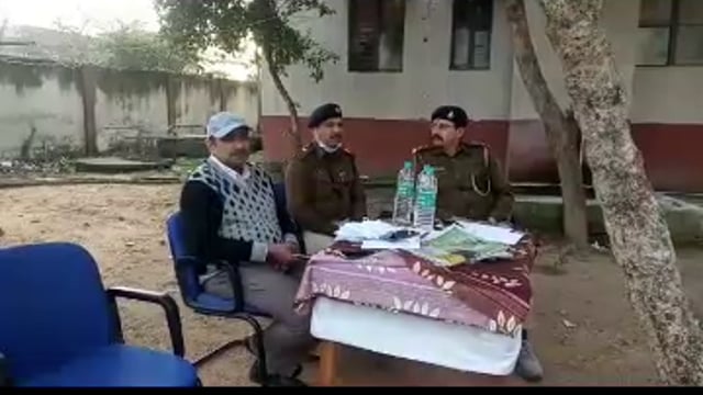 जब्त शराब का किया गया विनष्टीकरण 