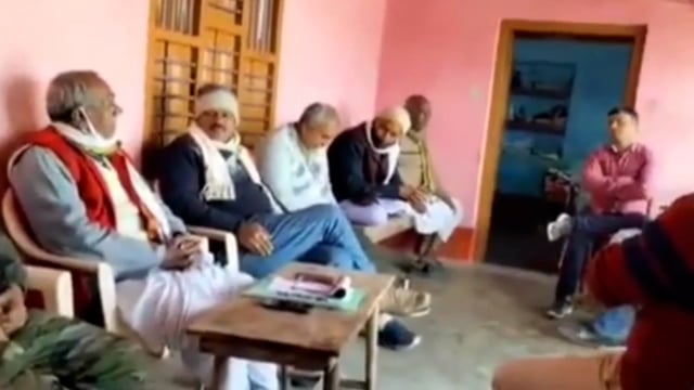 मेजरगंज प्रखंड के कुंवारी मदन में भाजपा कार्यकर्ताओं की बैठक आयोजित।