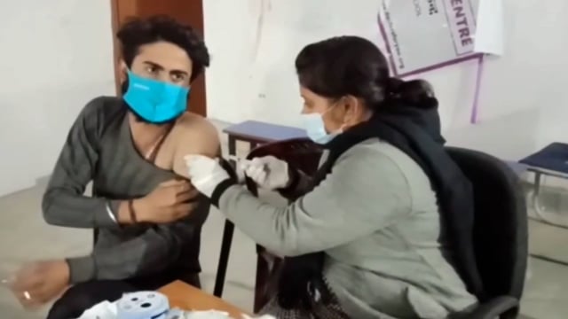 मेजरगंज रेफरल अस्पताल में 93 लोगों को कोविड-19 का वैक्सीन दिया गया ‌