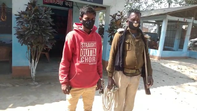 हसनगंज रौतारा पुलिस ने मर्डर केस के मुख्य आरोपित को गिरफ्तार कर भेजा जेल, कुल्हाड़ी से हुई थी हत्या