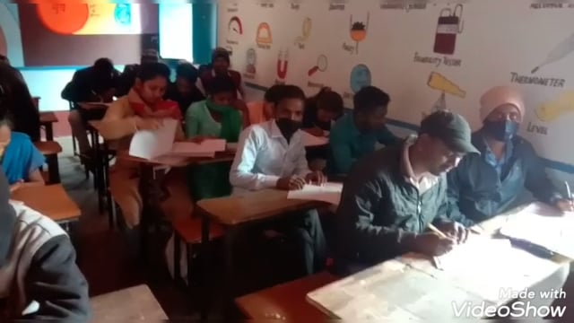 मेसकौरमें पशुपालनविभागके द्वारा साठ दिवसीयप्रशिक्षणके उपरांत लीगई परीक्षा