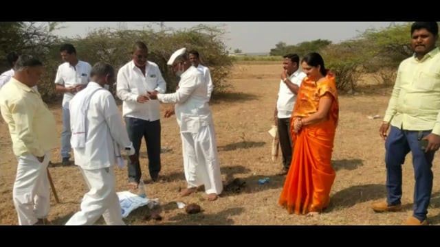 माजी सभापती डॉक्टर भूमिका ताई बेरगळ यांच्या स्वीय निधीतून कुस्ती आखाडा बांधकाम कामाचे उद्घाटन