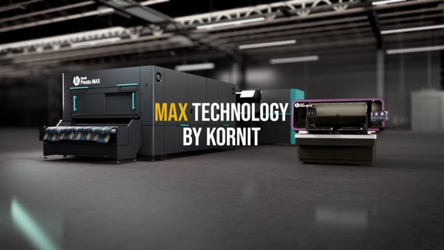 Kornits  MAX Technology: The New Era of On-Demand Production logo