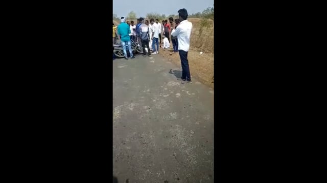 मांजरी येथील तरुणांचा लिंगी येथे मोटारसायकल अपघातात जागीच मृत्यू