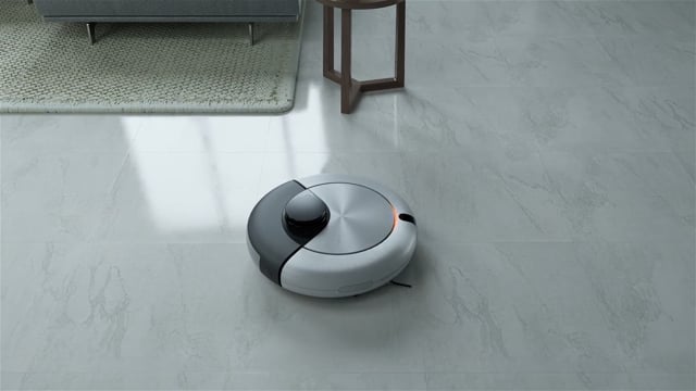 메이디 로봇청소기 - 실사+3D그래픽